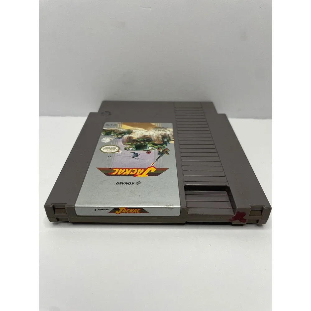 Jackal Nintendo NES Konami 1988 Vintage Action Video Game Cartridge NES-JK-USA